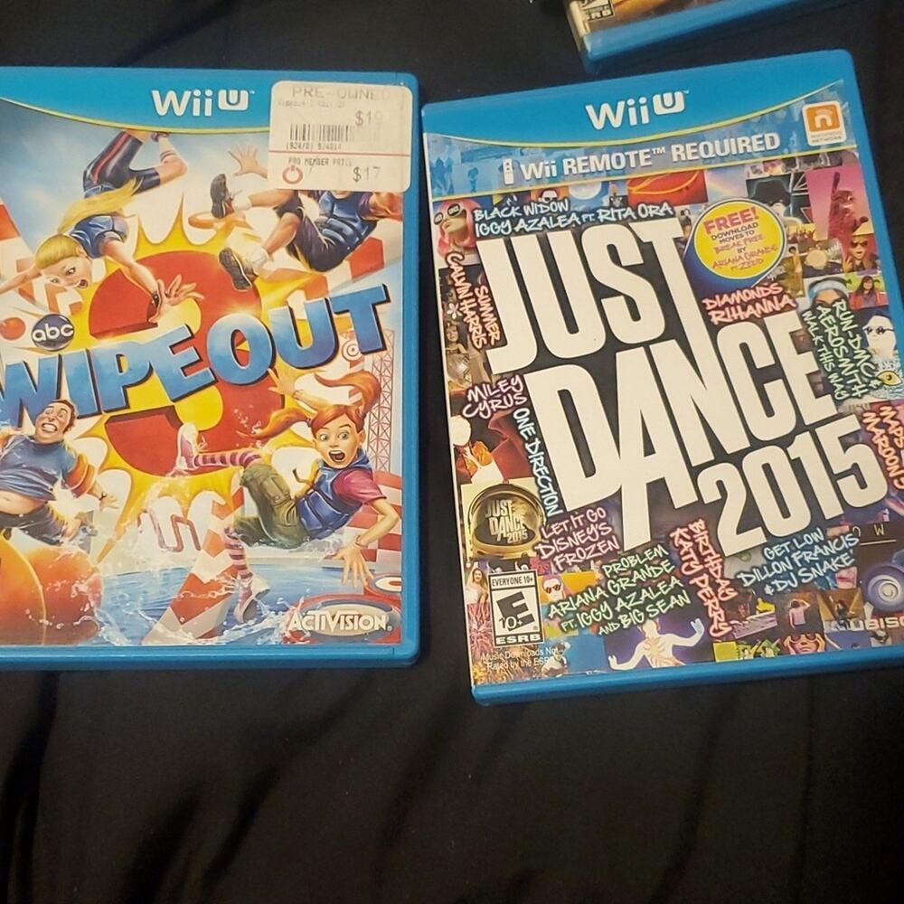 Wipe out / just dance <wii u>